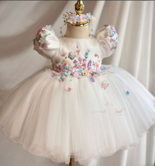Yalindas New Children&#039;s Clothing Super Fairy Dress Little Girl Host Graduation Ceremony Dress Girl Dress