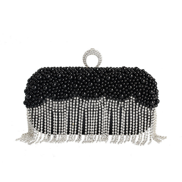 New Pearl Bag Dinner Bag European And American Women&#039;s Handbag Banquet Party Clutch Bag Evening Bag For Women