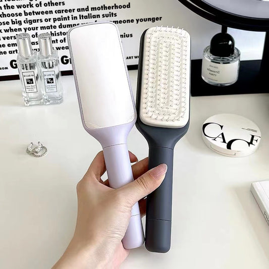 Rotary Hair Comb One-button Cleaning Telescopic Massage Comb Air Cushion Air-bag Comb Household Women&#039;s Anti-static Hair Comb